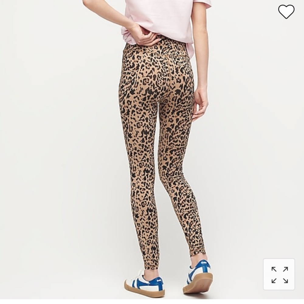 NWT J.Crew high rise 7/8 leggings - Picture 2 of 4
